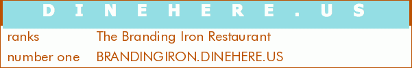 The Branding Iron Restaurant