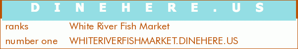 White River Fish Market