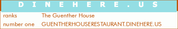 The Guenther House