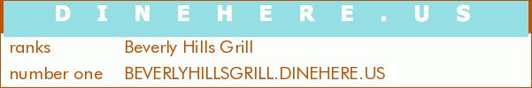Beverly Hills Grill