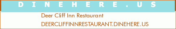 Deer Cliff Inn Restaurant