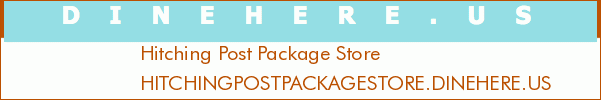 Hitching Post Package Store