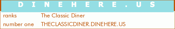 The Classic Diner