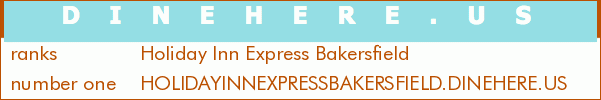 Holiday Inn Express Bakersfield
