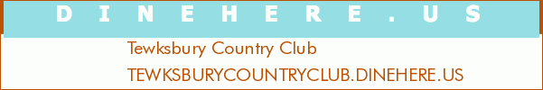 Tewksbury Country Club