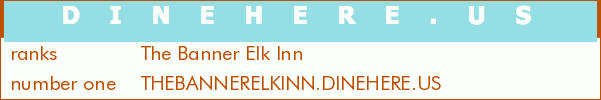 The Banner Elk Inn