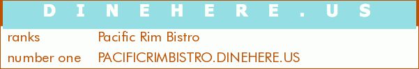 Pacific Rim Bistro