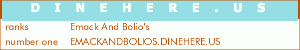 Emack And Bolio's