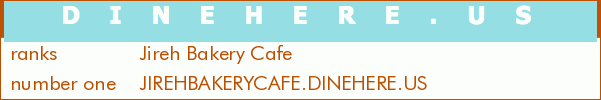 Jireh Bakery Cafe