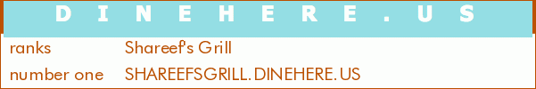 Shareef's Grill
