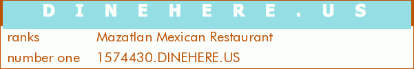 Mazatlan Mexican Restaurant