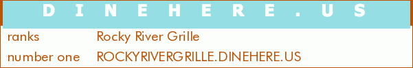 Rocky River Grille