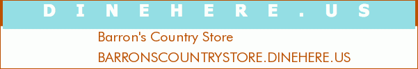 Barron's Country Store