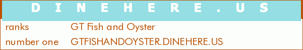 GT Fish and Oyster