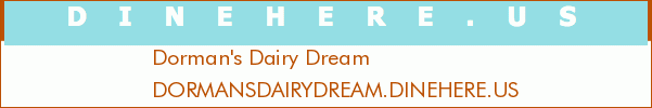 Dorman's Dairy Dream