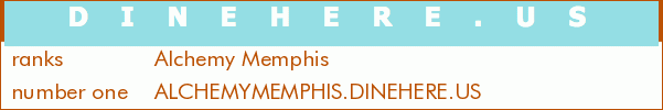 Alchemy Memphis