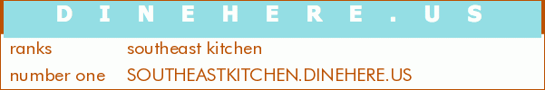 southeast kitchen