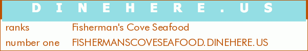 Fisherman's Cove Seafood