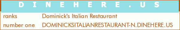 Dominick's Italian Restaurant