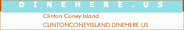 Clinton Coney Island