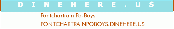 Pontchartrain Po-Boys