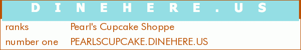 Pearl's Cupcake Shoppe
