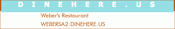 Weber's Restaurant