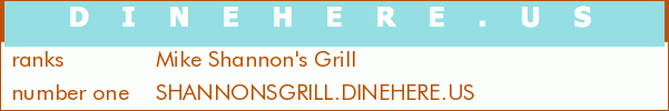Mike Shannon's Grill