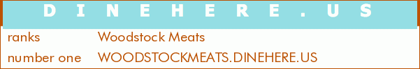 Woodstock Meats