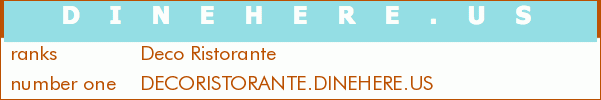 Deco Ristorante