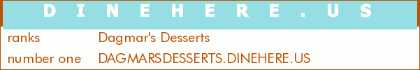 Dagmar's Desserts