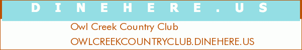 Owl Creek Country Club