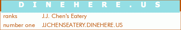 J.J. Chen's Eatery