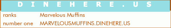 Marvelous Muffins