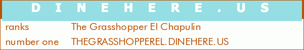 The Grasshopper El Chapulin