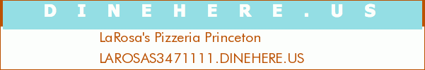 LaRosa's Pizzeria Princeton