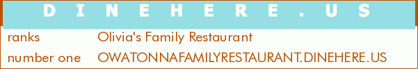 Olivia's Family Restaurant