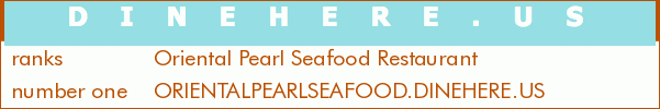 Oriental Pearl Seafood Restaurant