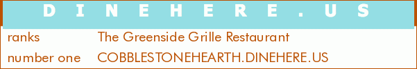 The Greenside Grille Restaurant
