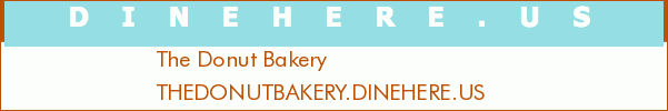 The Donut Bakery