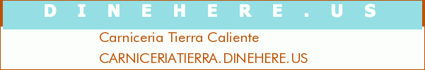 Carniceria Tierra Caliente