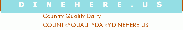 Country Quality Dairy