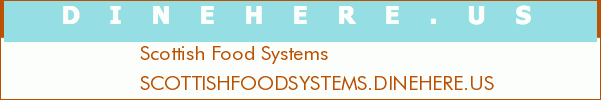 Scottish Food Systems