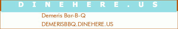 Demeris Bar-B-Q