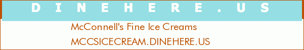 McConnell's Fine Ice Creams