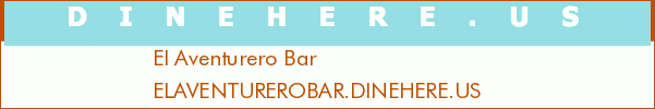 El Aventurero Bar