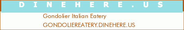 Gondolier Italian Eatery