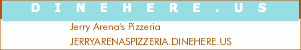 Jerry Arena's Pizzeria