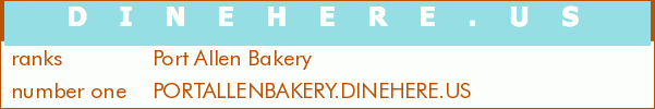 Port Allen Bakery