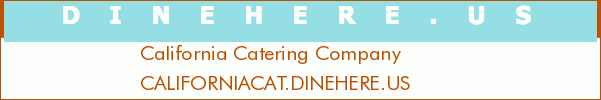 California Catering Company
